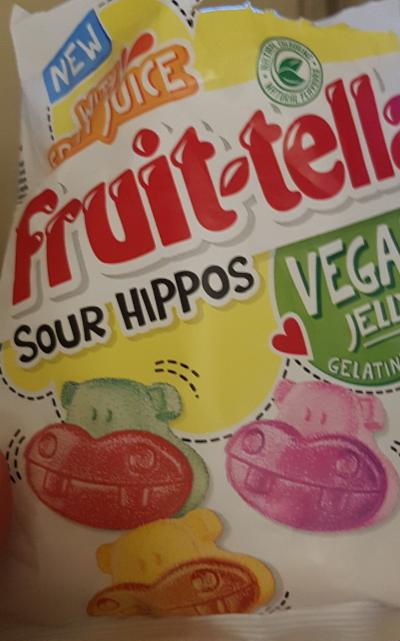 Fotografie - Sour Hippos Vegan Jelly - Fruittella