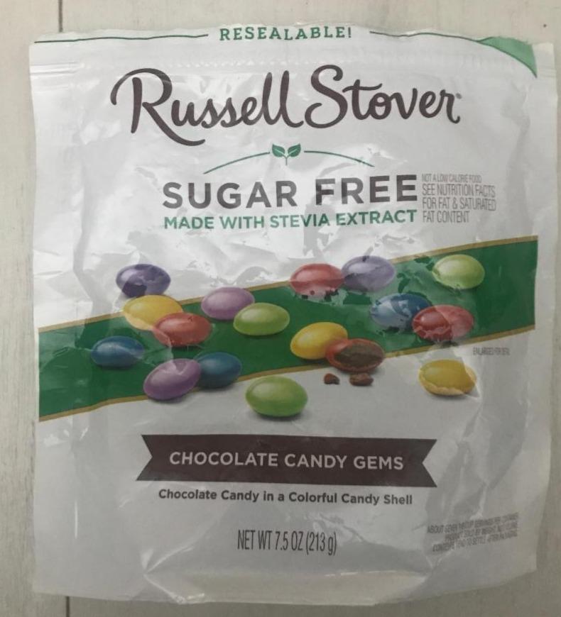 Fotografie - Sugar Free Chocolate Candy Gems Russell Stover