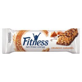Fotografie - Nestlé fitness crunchy caramel, cereální tyčinka