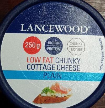 Fotografie - Low Fat Chunky Cottage Cheese Plain Lancewood