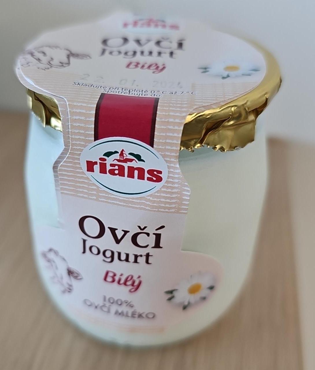 Fotografie - Ovčí jogurt bílý Rians