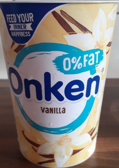 Fotografie - 0% Fat Vanilla Yoghurt Onken
