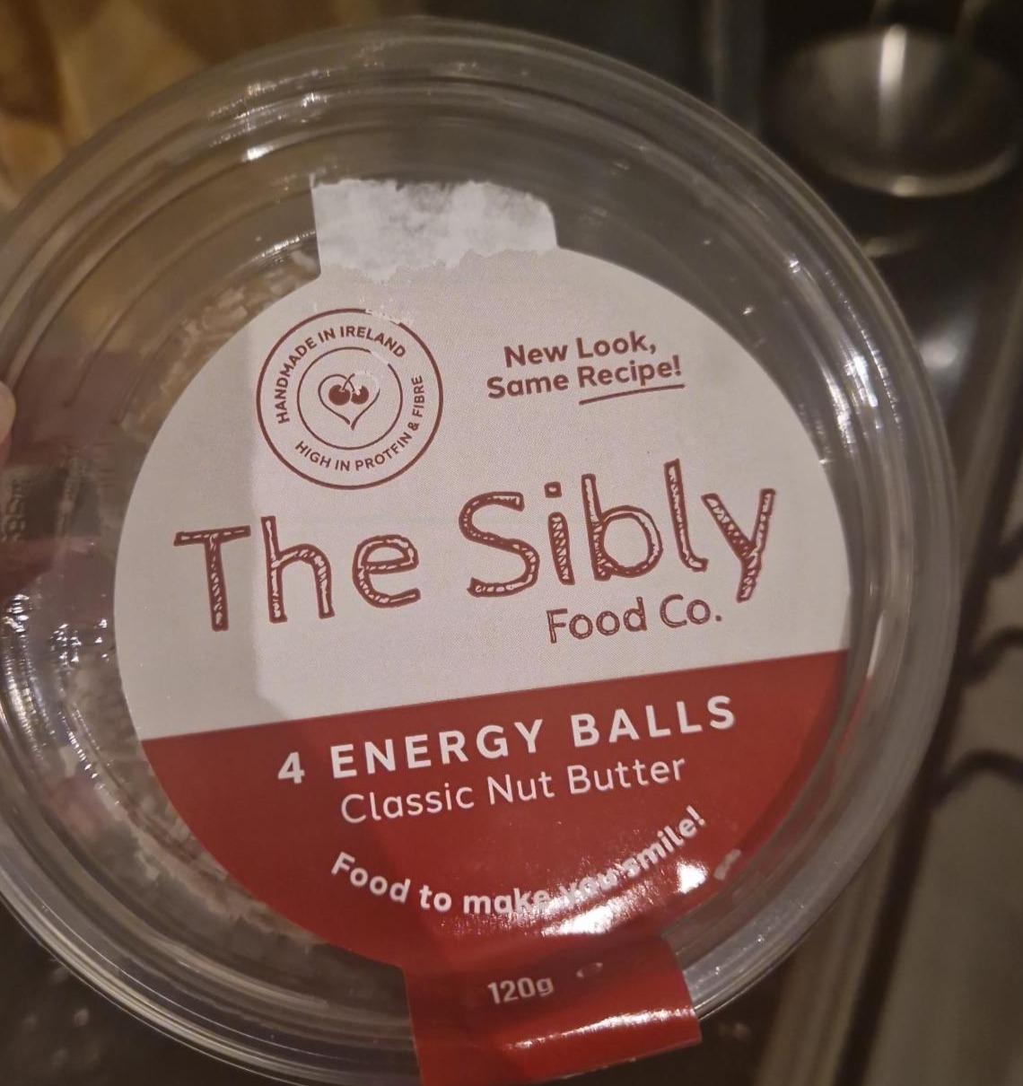 Fotografie - Energy Balls Classic Nut Butter The Sibly Food Co.