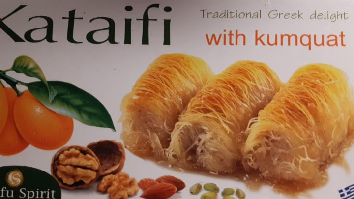 Fotografie - Kataifi with kumquat