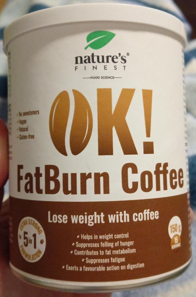 Fotografie - OK! FatBurn Coffee Nature's finest