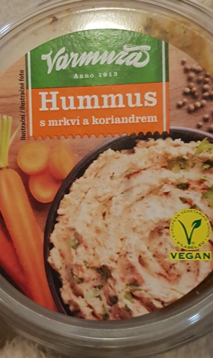 Fotografie - Hummus s mrkví a koriandrem Varmuža