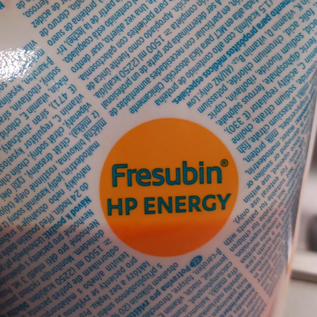 Fotografie - HP Energy Fresubin