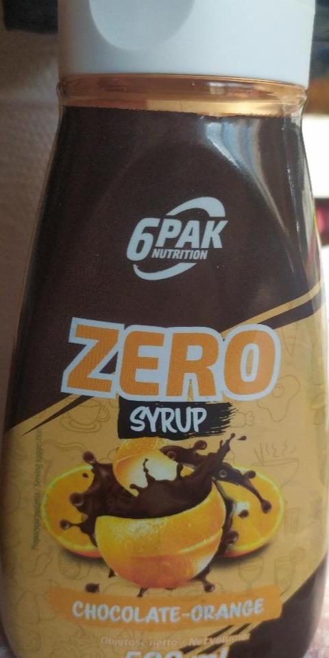 Fotografie - Zero Syrup Chocolate & Orange 6PAK Nutrition