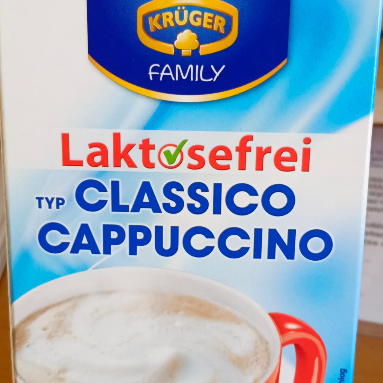 Fotografie - Laktosefrei typ Classico Cappuccino Kruger Family