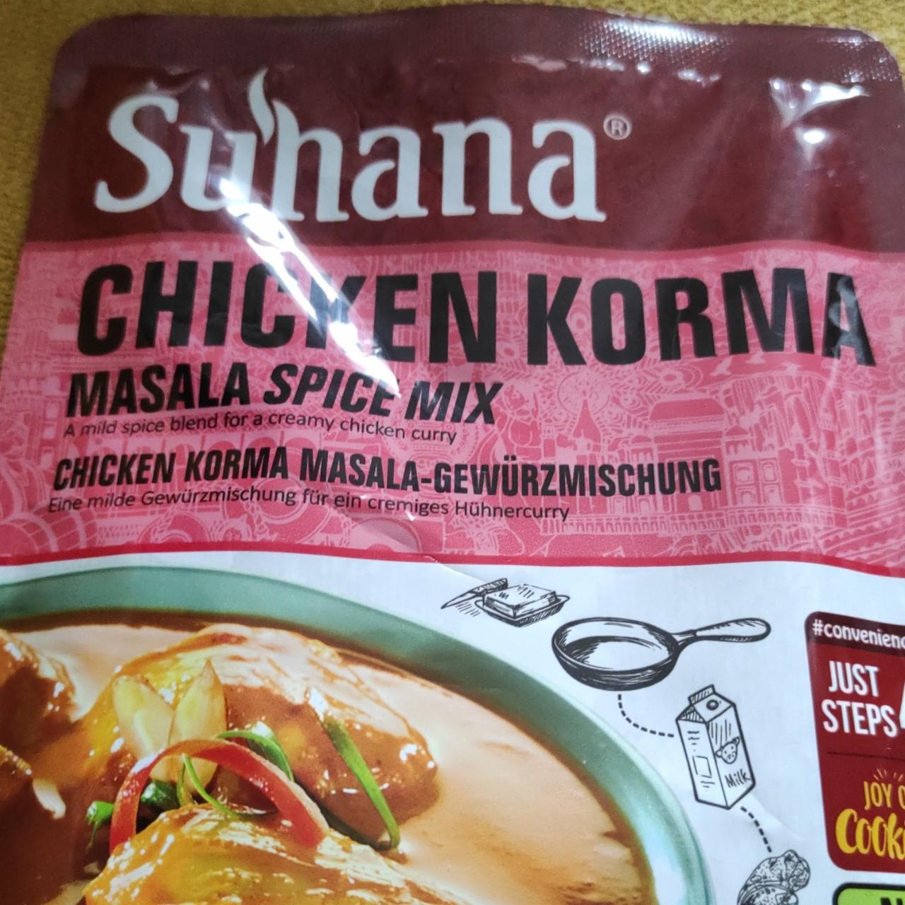 Fotografie - Chicken Korma Mix Suhana