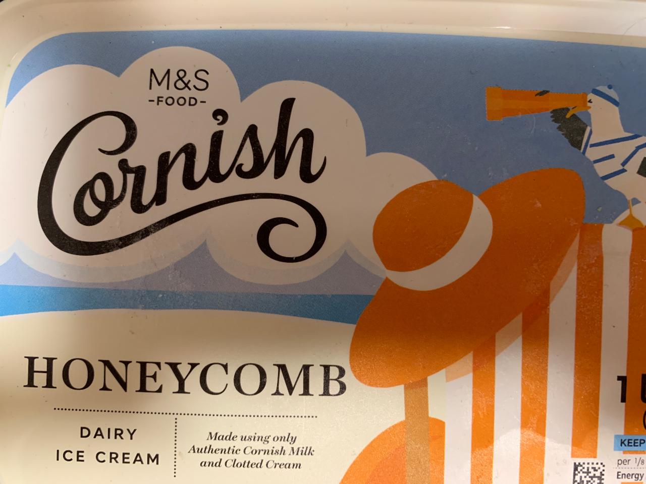 Fotografie - Cornish Honeycomb ice cream M&S Food