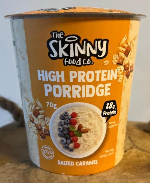 Fotografie - High Protein Porridge Salted Caramel The Skinny Food Co