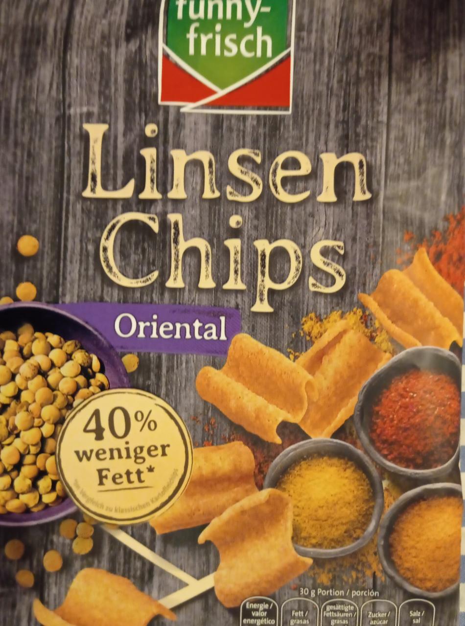 Fotografie - Linsen Chips Oriental Funny-frisch
