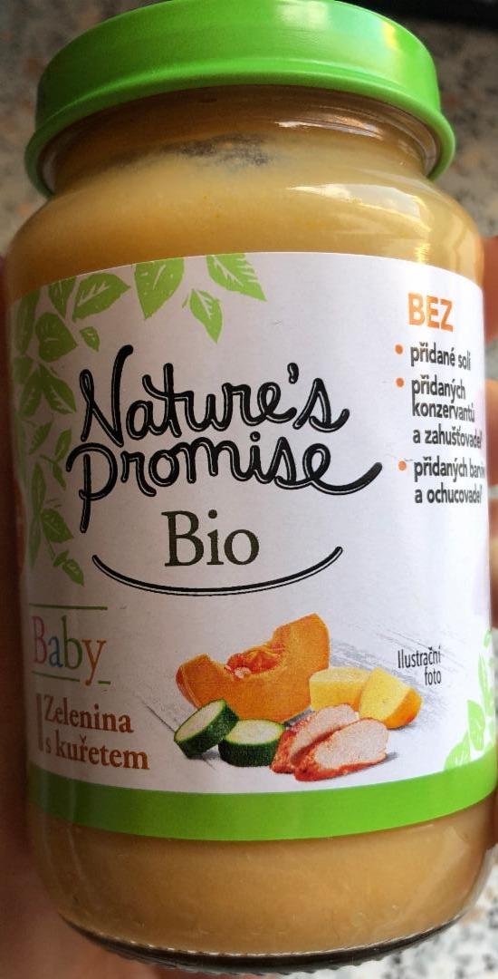 Fotografie - Bio Baby Zelenina s kuřetem Nature's Promise