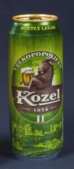 Fotografie - pivo velkopopovický Kozel 11°