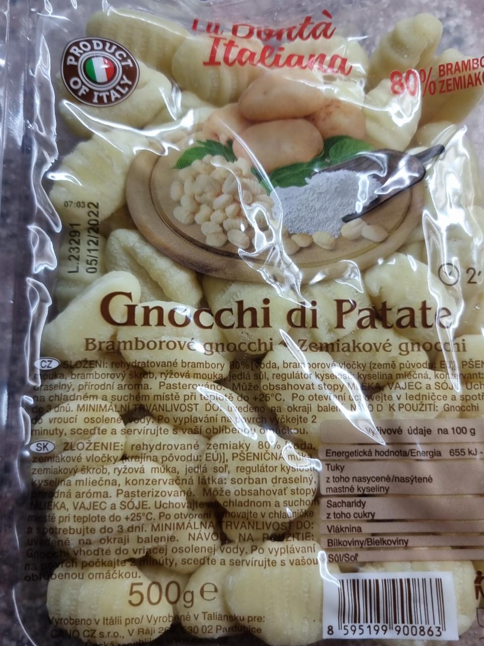 Fotografie - Gnocchi di Patate La Bontà Italiana