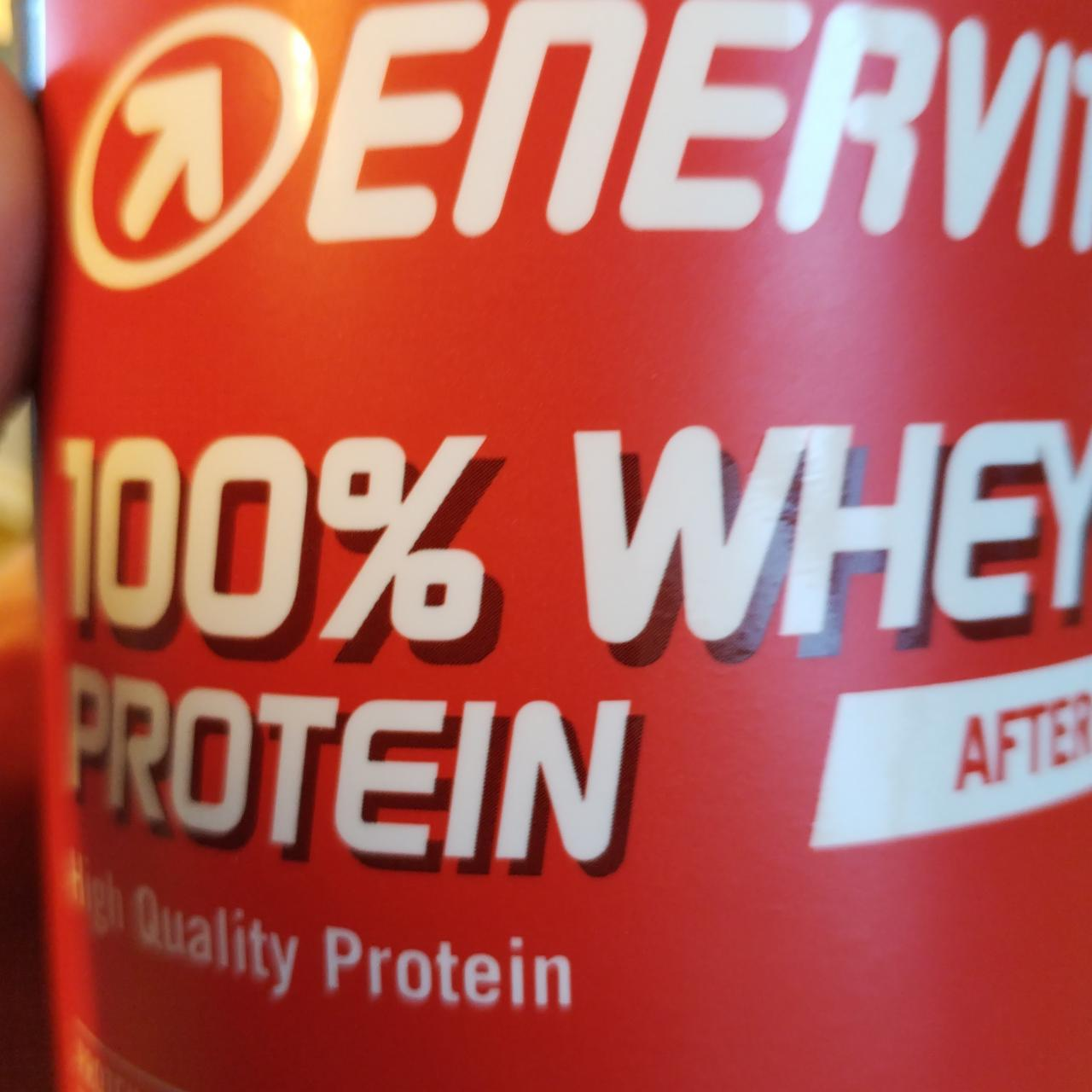 Fotografie - 100% Whey protein after cocoa flavour Enervit