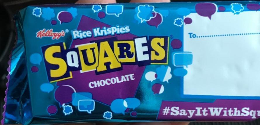 Fotografie - Rice Krispies Squares Cereal Bar Chocolate Kellogg's