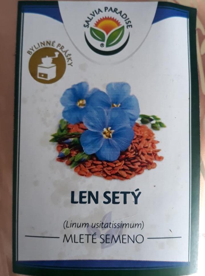Fotografie - Len setý mleté semeno Salvia Paradise