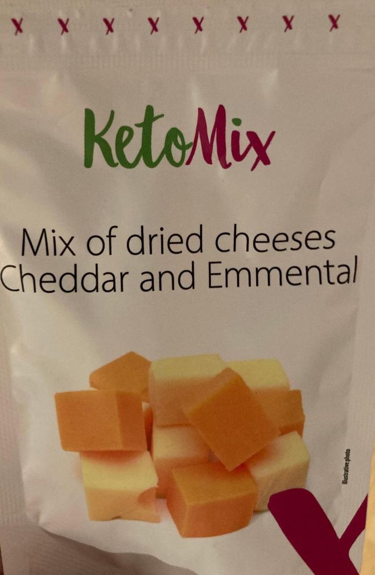 Fotografie - směs sušených sýrů KetoMix