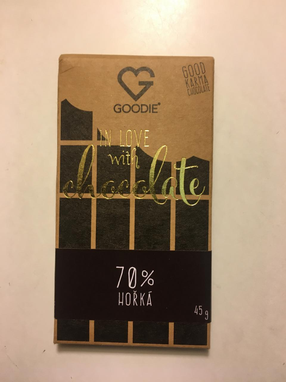 Fotografie - In love with chocolate 70% hořká Goodie
