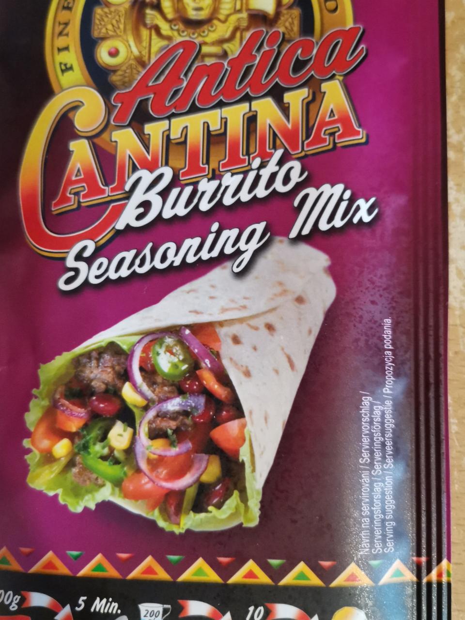 Fotografie - Burrito Seasoning Mix Antica Cantina