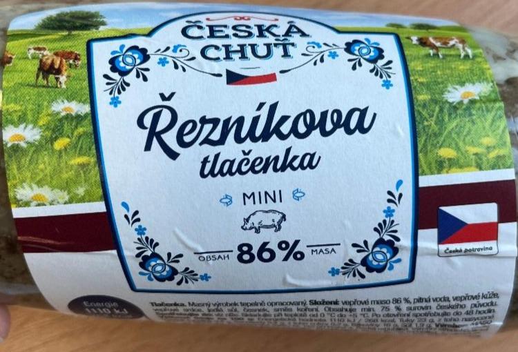 Fotografie - Řezníkova tlačenka Česká chuť