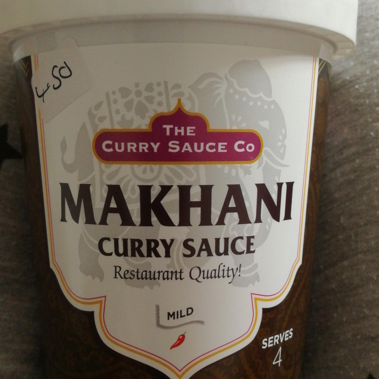 Fotografie - Makhani Curry Sauce mild The Curry Sauce Co