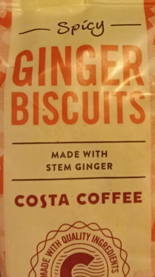 Fotografie - Spicy Ginger Biscuits Costa Coffee