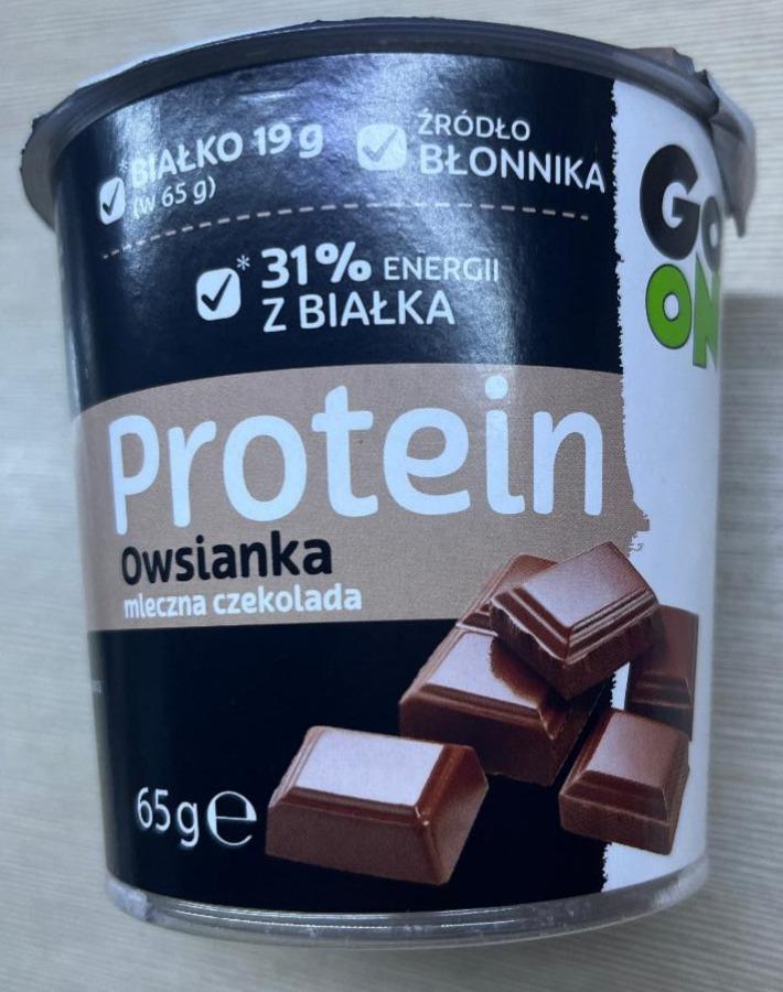 Fotografie - Protein Owsianka mleczna czekolada Go On!