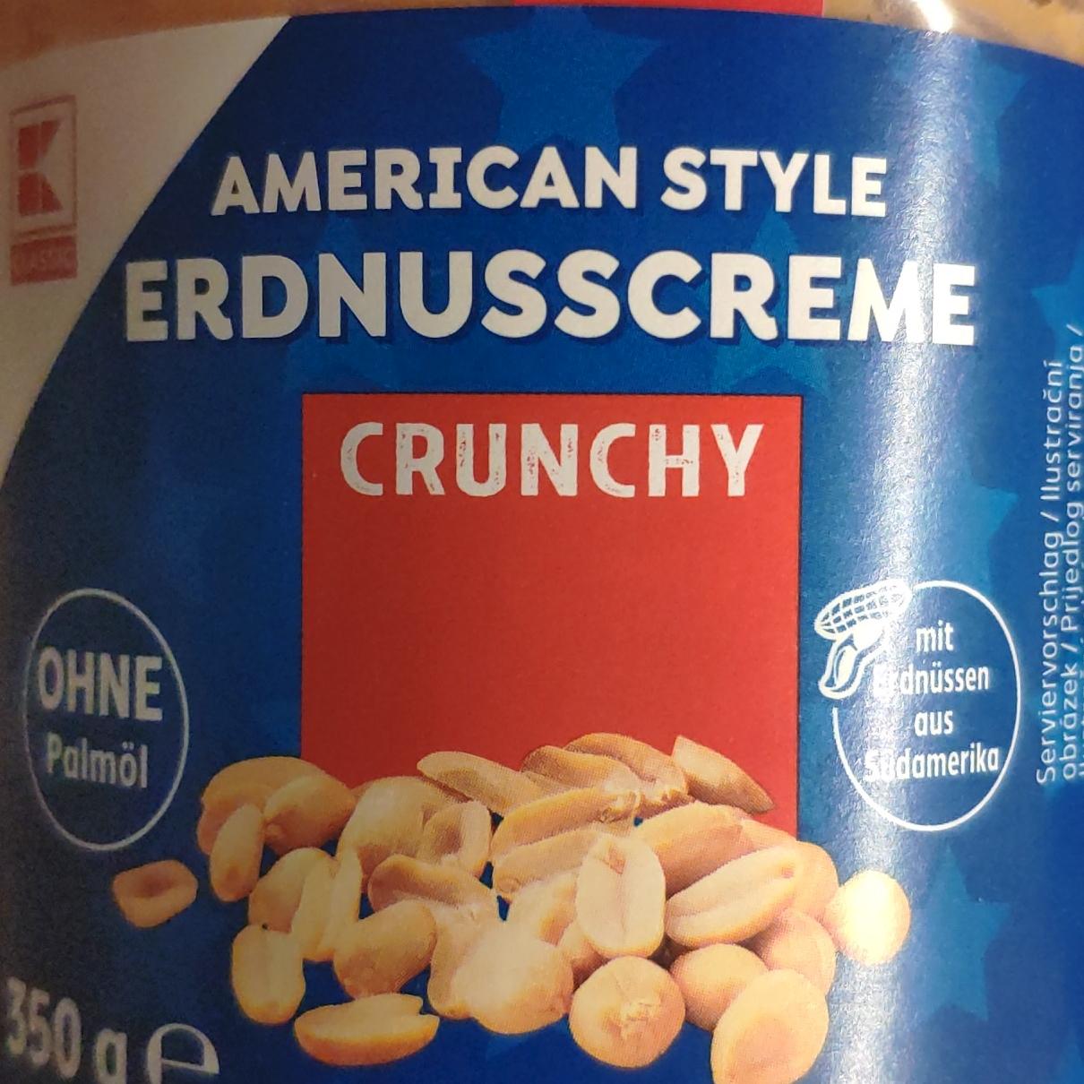 Fotografie - American style erdnusscreme crunchy K-Classic
