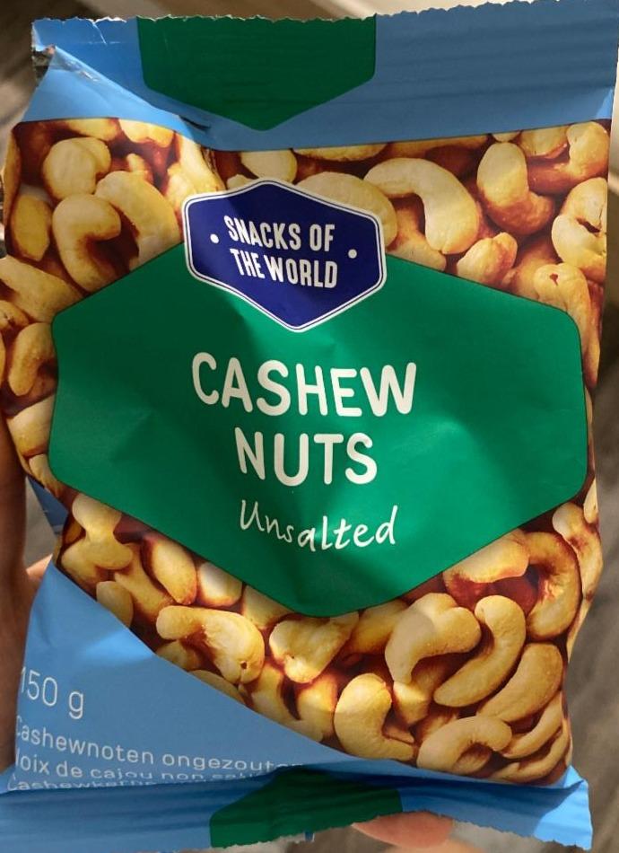 Fotografie - Cashew Nuts unsalted Snacks of The World