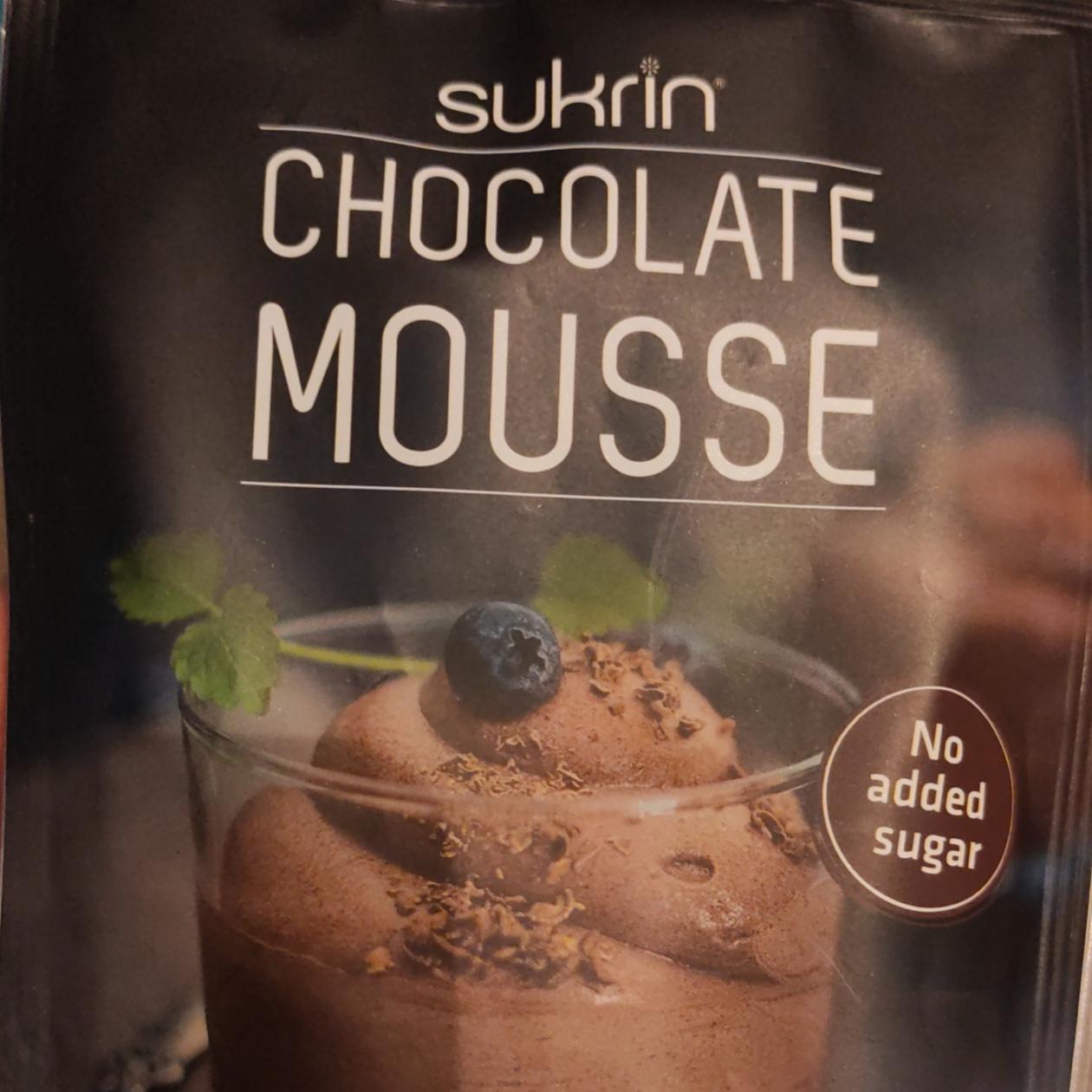 Fotografie - Chocolate Mousse No added sugar Sukrin