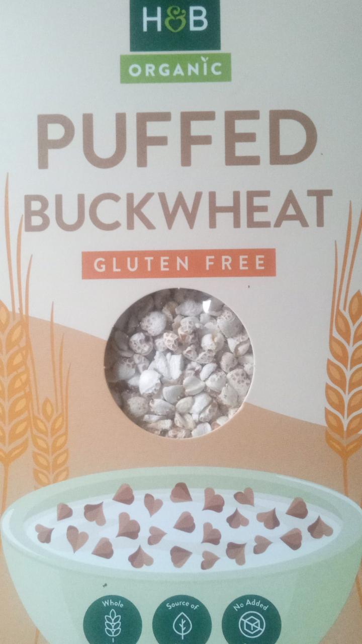 Fotografie - Organic Puffed Buckwheat gluten free Holland & Barrett