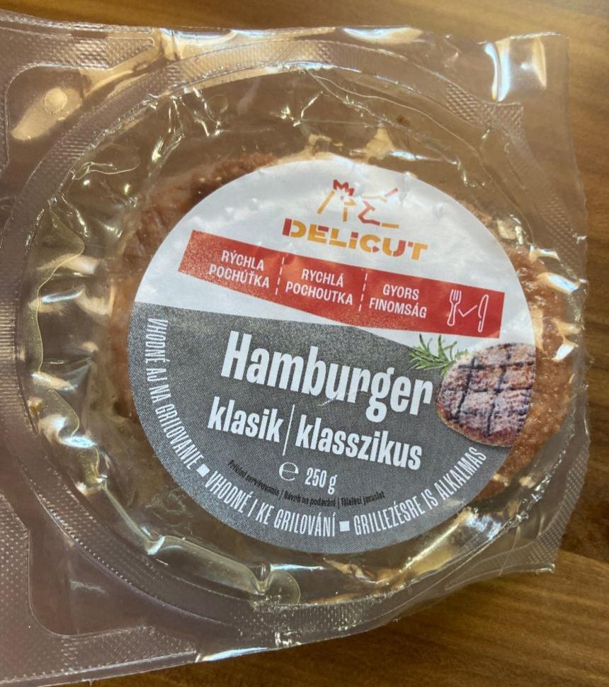 Fotografie - Hamburger klasik Delicut