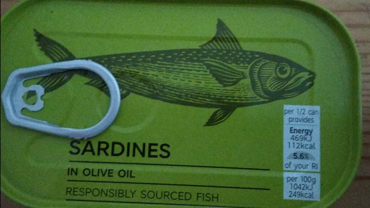 Fotografie - Sardines in olive oil M&S
