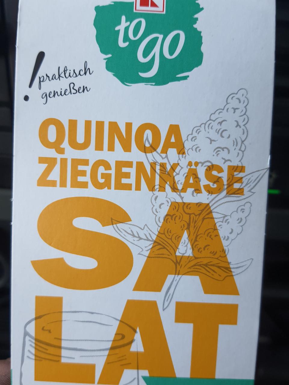 Fotografie - Quinoa Ziegenkäse Salat K-to go