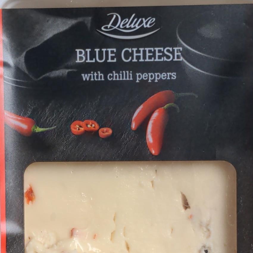 Fotografie - Blue Cheese with chilli peppers Deluxe