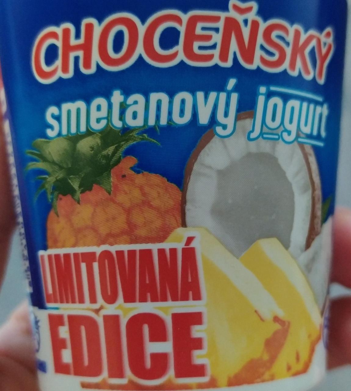 Fotografie - Choceňský smetanový jogurt Piña colada