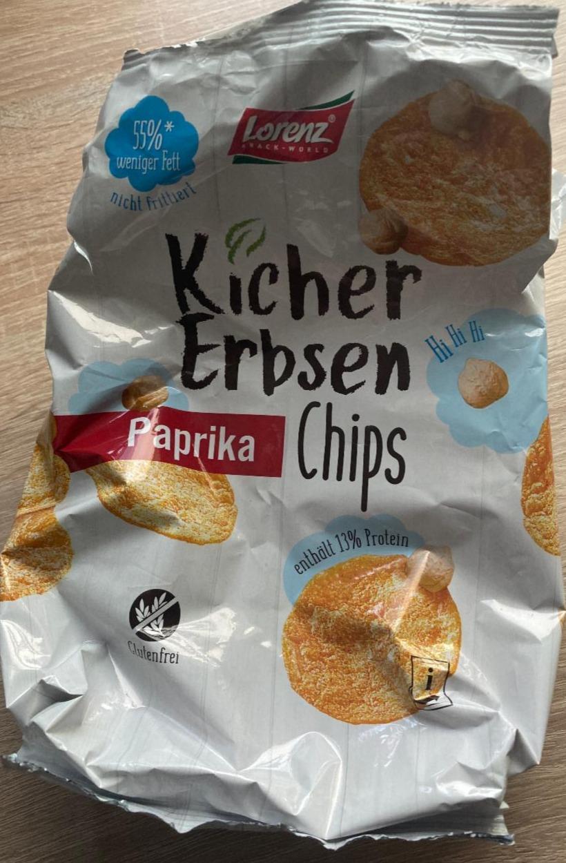Fotografie - Kichererbsen Chips Paprika Lorenz