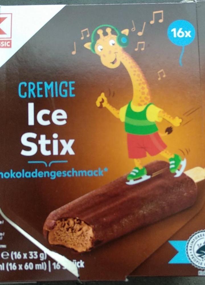 Fotografie - CREMIGE Ice Stix Schokoladengeschmack K-Classic