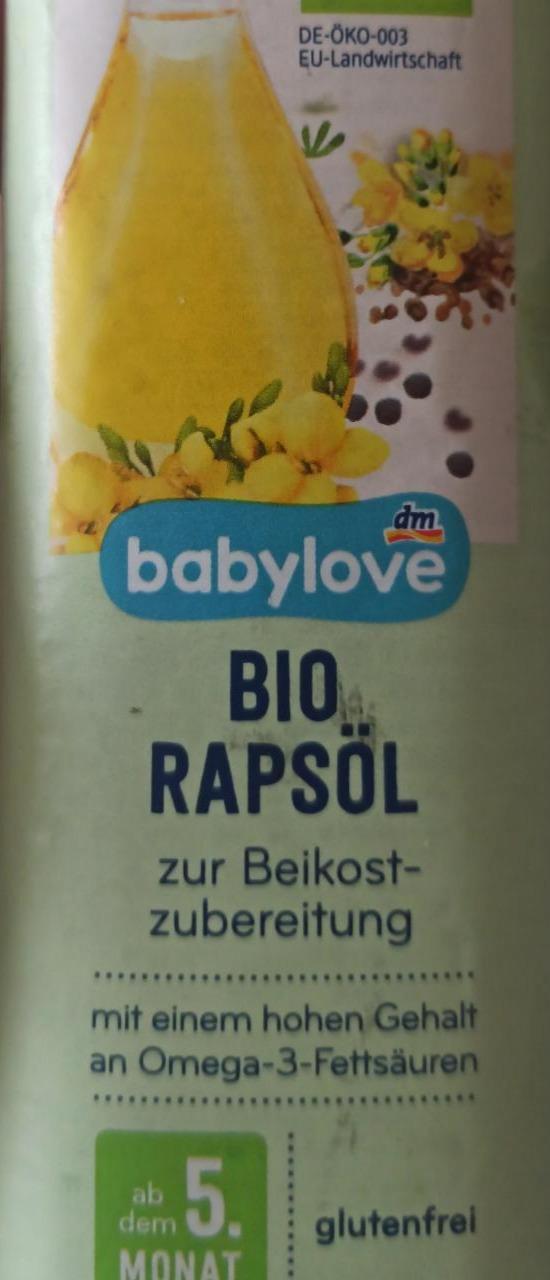 Fotografie - Bio Rapsöl Babylove