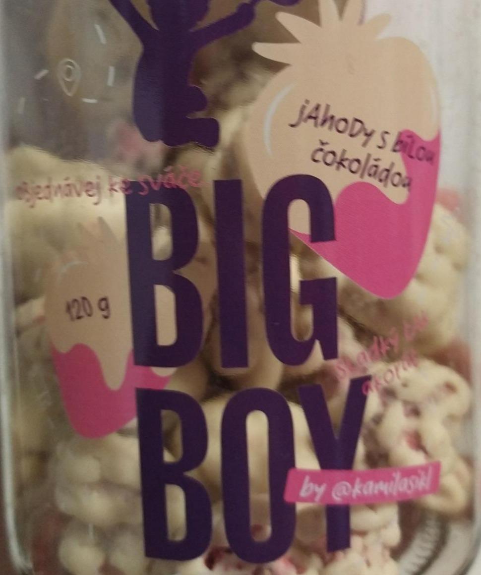 Fotografie - Jahody s bílou čokoládou Big Boy