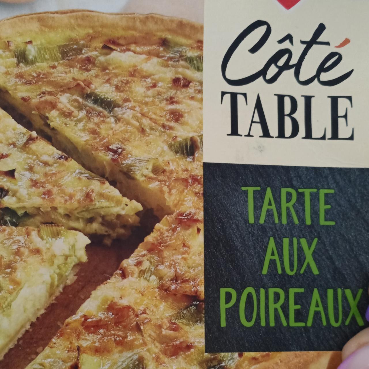 Fotografie - Tartes aux poireaux Côté Table