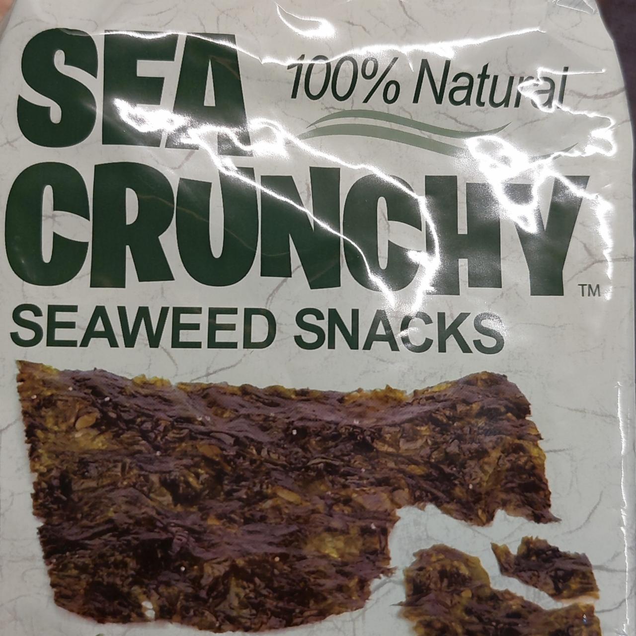 Fotografie - Seaweed snack 100% natural Sea crunchy