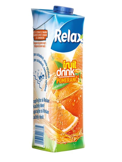Fotografie - Fruit drink Pomeranč Relax
