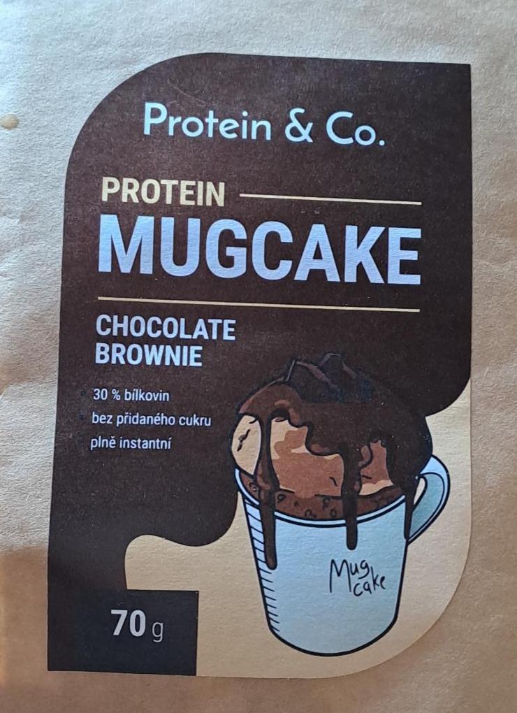 Fotografie - Protein mugcake Chocolate Brownie Protein & Co.