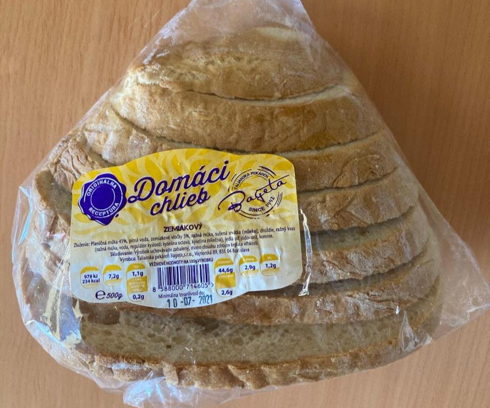 Fotografie - Domáci chlieb Zemiakový Talianska pekáreň