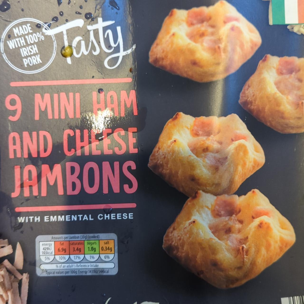 Fotografie - 9 Mini ham and cheese jambons Tasty