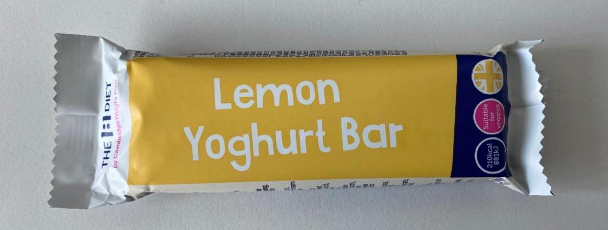 Fotografie - The 1:1 Diet Lemon Yoghurt Bar Cambridge Weight Plan